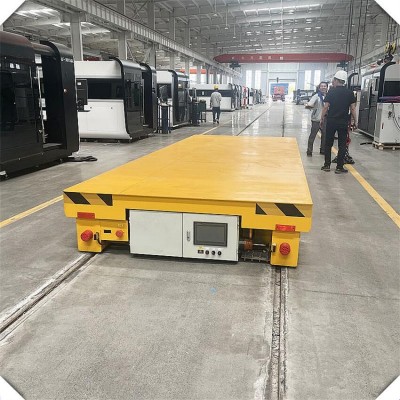 电动地平车5吨10吨无线遥控平车仓库码头搬运蓄电池无轨 地平车图5
